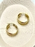 Aros Acero Q Dorado - comprar online