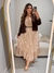 VESTIDO RISCAS BEGE - loja online