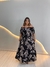 VESTIDO BABI FLORAL PRETO - comprar online