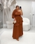 VESTIDO MILENA MARROM