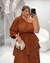 VESTIDO MILENA MARROM - comprar online