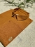 CAMISA DE LINHO MANGA CURTA TERRACOTA - Loja Vila Jeri