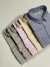 CAMISA OXFORDINE MANGA LONGA ROSA - Loja Vila Jeri