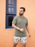 T-SHIRT ESTONADA VERDE MILITAR