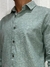 CAMISA DE LINHO MANGA LONGA VERDE - comprar online
