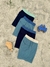 Imagem do SHORT JERI BICOLOR AZUL CLARO / AZUL