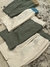 SHORT JERI BICOLOR VERDE MILITAR / MARROM - loja online