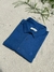 CAMISA DE LINHO MANGA CURTA AZUL COBALTO - loja online