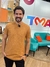 T-SHIRT TEXTURIZADA CARAMELO - comprar online