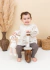 Conjunto Bata Linho Floral - Minicê