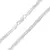 Pulseira trançada 3 fios - Prata 925 - comprar online
