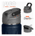 Botella Térmica Waterdog Acua 750ml Acero Inox Ideal Deporte