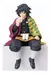Tomioka eating onigiri
