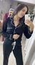Pijama Americano Longo Preto - cles's