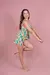 Pijama Short e Blusa com Detalhes em Renda - comprar online