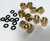 ANEL DAMPER 3MM (completo - rosca + anel) Tub 4x3mm
