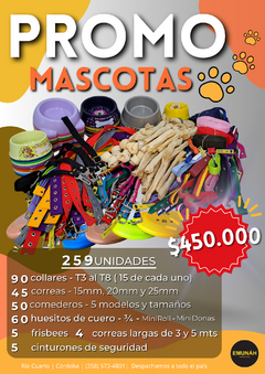 Combo Mascotas 259 unidades