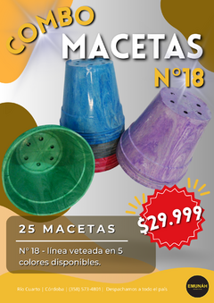 Combo Macetas N°18