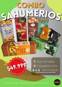 Combo 840 Sahumerios