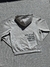 Buzo "Would Like" Gris Oversize Frizado - tienda online