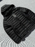 Campera de Pluma Negra con Piel Interior - tienda online