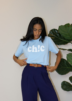 Imagem do T-Shirt Chic -Azul