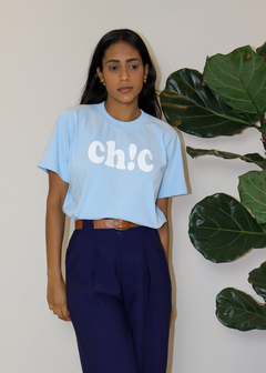T-Shirt Chic -Azul - loja online