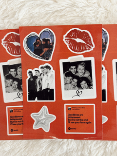 PLANTILLA DE STICKERS 1D
