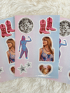 PLANTILLA DE STICKERS TAYLOR SWIFT