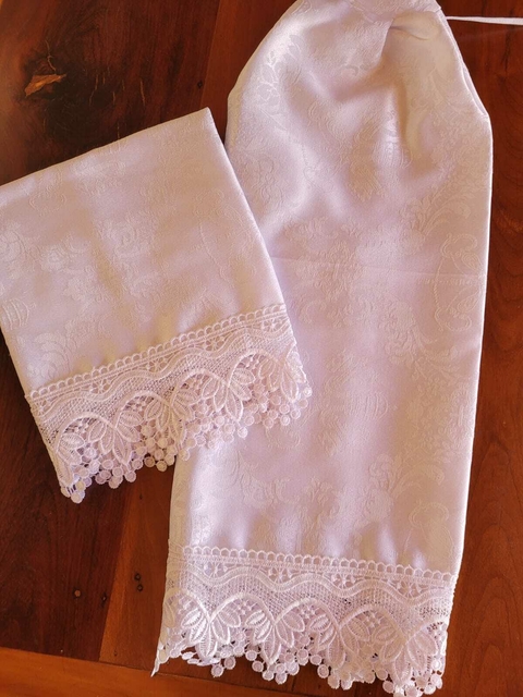 Kit de Capa para Galão de Água e Botijão de Gás com Renda - comprar online