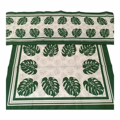 Imagem do Kit com Caminho Trilho de Mesa + Toalha Chá para Fogão Decoração Cozinha Gourmet