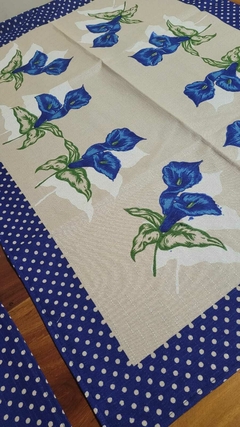 Kit com Caminho Trilho de Mesa + Toalha Chá para Fogão Decoração Cozinha Gourmet - comprar online