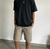 Bermuda Mom Corte Chino