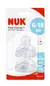 Tetina de Silicona x2 First Choice Plus 6-18 M NUK