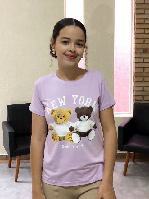 Camiseta T-shirt Estampada Casual