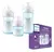 Kit 3 Mamadeira Avent Pétala 3.0 Anti-cólica 125, 260, 330ml AZUL - BRUGUELANDIA