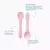 Kit Talheres de Silicone 2 peças Petit Piá - comprar online