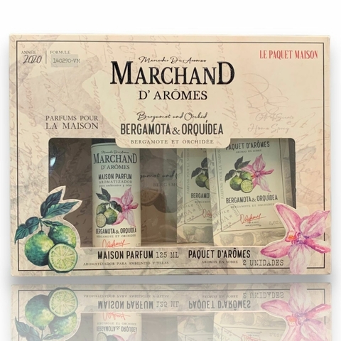 Marchand D´Aromes - Gift Set Duo Bergamota & Orquidea - comprar online