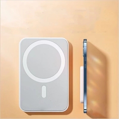 Carregador Portátil Indução iPhone Magsafe Apple Sem fio Bateria Carga
