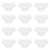 Pack X12 Bombacha Teens Blanca