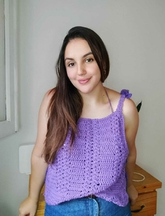 PATRÓN DE TEJIDO - TOP LOVE - Lanacoloress