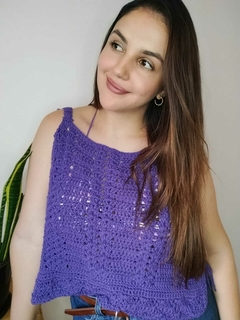 PATRÓN DE TEJIDO - TOP LOVE - tienda online