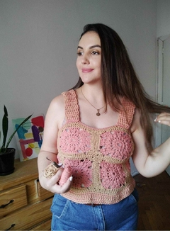 PATRÓN DE TEJIDO - TOP CHARO - Lanacoloress