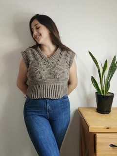 PATRÓN DE TEJIDO - CHALECO OTOÑO - Lanacoloress