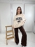 Jean Wide Leg Brown - Moon Boutique