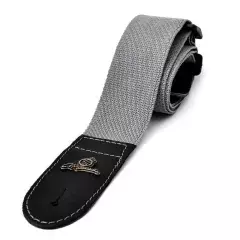 CORREA PARA GUITARRA DE POLIPROPILENO GRIS