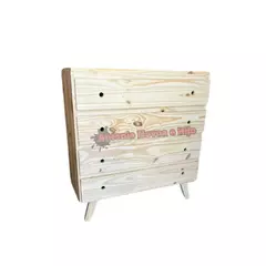 COMODA VINTAGE 4 CAJONES