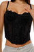 Corset de Renda Preto