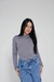 Body Maju Costas Nua Cinza - Closet Louise