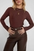 Body Maju Costas Nua Marrom - Closet Louise